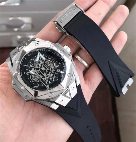 silver hublot|hublot watches 2021.